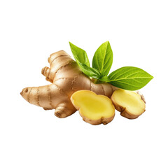 Fototapeta premium Ginger root PNG , transparent background