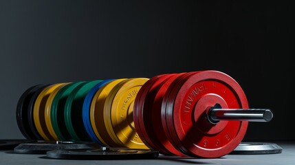 a dynamic range of Olympic lifting gear
