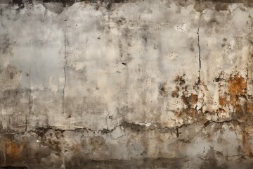 old weathered grunge cracked concrete wall texture background