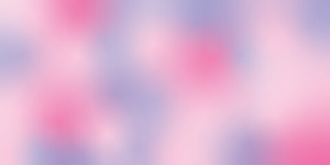 Iridescent holographic pink and violet gradient spots. Abstract luminous defocused background in pastel blurry colors