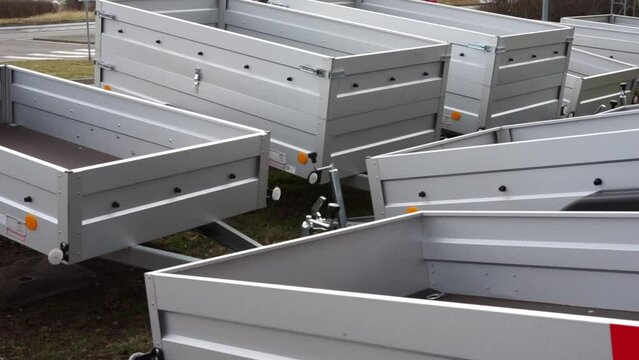 car trailer small cargo cart