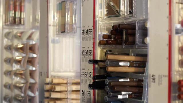 cosmetics for girls vertical video