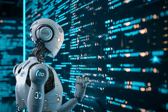 Artificial intelligence interacting with source code