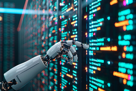 Artificial intelligence interacting with source code