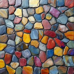 bunter hintergrund, farben, würfel, muster, knallige Farben © Eric