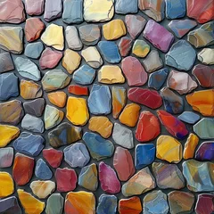 bunter hintergrund, farben, würfel, muster, knallige Farben © Eric