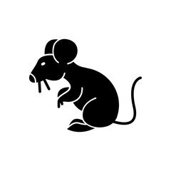 mouse icon. solid icon