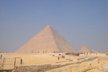 Sphinx und Pyramiden von Giseh