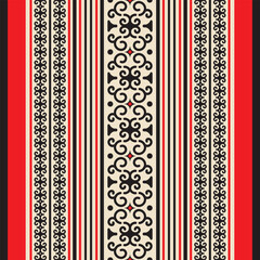 Tribal vintage ethnic seamless pattern. Ethnic geometric vector background. Traditional ornament retro style. Design for textile, fabric, clothing, curtain, rug, ornament, wrapping.