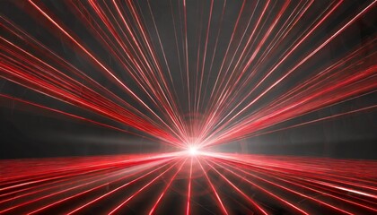 red realistic laser beam background laser rays iolated on black background modern style abstract bright shiny lasers pattern vector illustration