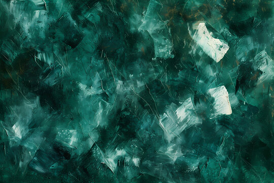 St. Patrick's Day green background with abstract texture