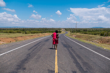 Travel in Kenya, meet Maasai Warrior