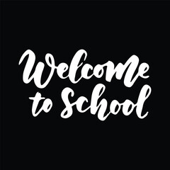 welcome to school