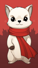 Cute and Adorable Ferret wallpaper AI Generated Photo