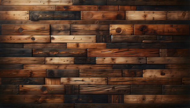 Fond de planches de bois rustique