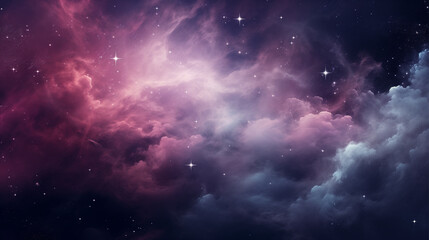 Fototapeta na wymiar Mesmerizing nebula star wallpapers with dreamy atmospheres in dark turquoise and light maroon hues.