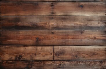 Naklejka premium Rustic wooden planks texture background. AI-generated.