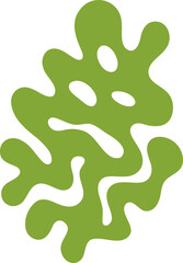 Fluid pattern illustration. Liquify abstract hand drawing design element