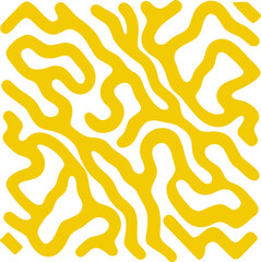 Fluid pattern illustration. Liquify abstract hand drawing design element