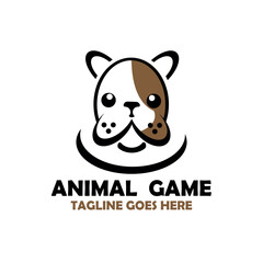 illustration of a dog animal game