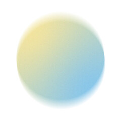Abstract Circle radial gradient blur with Texture Grain.