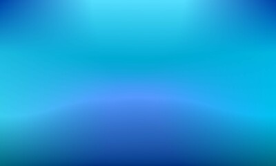 Blue gradient elegant abstract studio background.