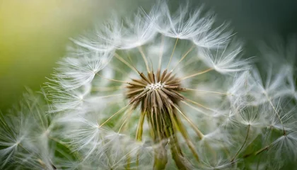 Rolgordijnen close up of dandelion fluff © Richard