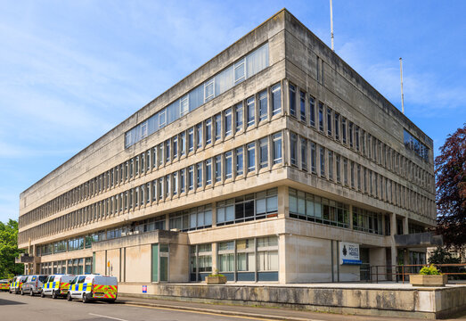 Cardiff Central Police Station, Cathays Park, Cardiff 2023