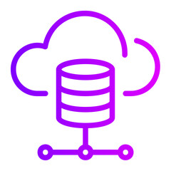 hosting gradient icon