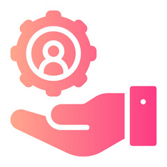 technical service gradient icon