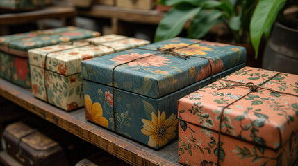Obraz premium Gift made of biodegradable materials