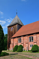 Fototapeta na wymiar Seemannskirche in Prerow