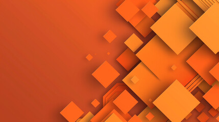 Orange color abstract shape background presentation design. PowerPoint and Business background.