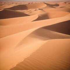 Fototapeta na wymiar Sand dunes in the Sahara Desert, Merzouga, Morocco 