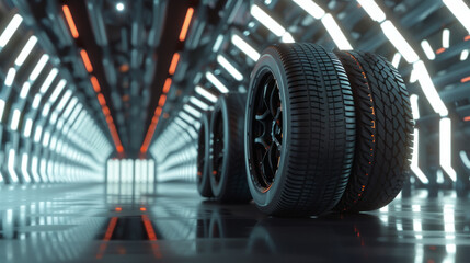 wheel of the car