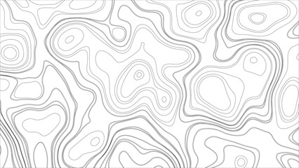 pattern with lines. topographic map seamless pattern. abstract topography vector background. seamless pattern - obrazy, fototapety, plakaty