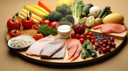 Balanced food composition, a recipe for wellbeing