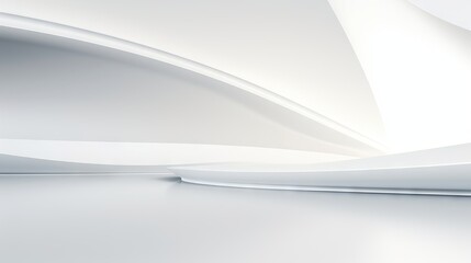 Clean and minimalistic white abstract background