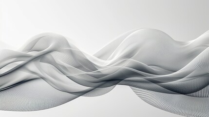 Minimalist backdrop with flowing lines, conveying the continuous movement and circulation of money