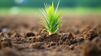 grass growing in soil   high definition(hd) photographic creative image - obrazy, fototapety, plakaty