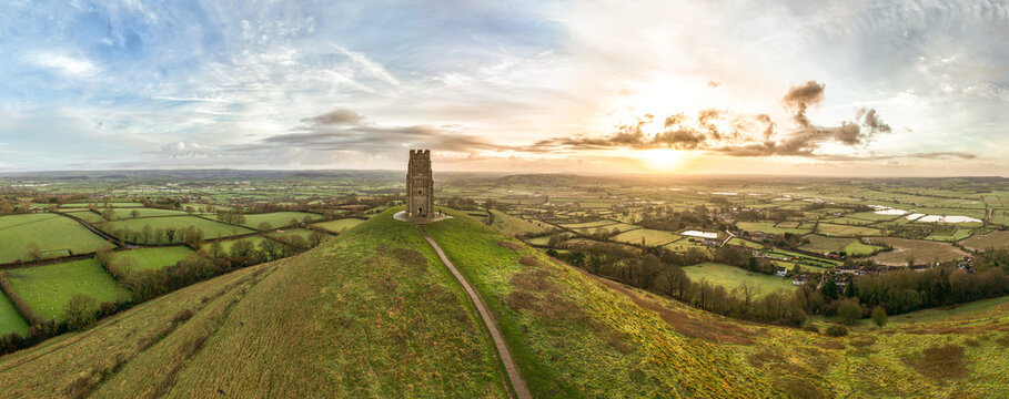 Glastonbury Tor
County of Somerset, UK
