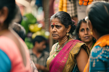 Unidentified Hindu people in Kolkata, India. Kolkata is the most populous city in the state of West...