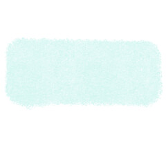 blue sponge isolated on white background - obrazy, fototapety, plakaty