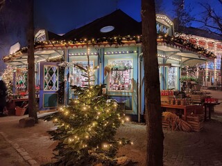 Tivoli Gardens in December, Copenhagen