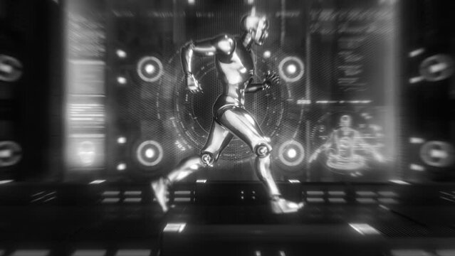 Running Android Film Noir Style