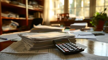 Business Finance and Money: Managing Bills and Taxes Visual