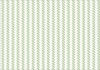 日本の伝統紋様 三崩し、網代、檜垣のシームレスパターン 緑