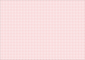 日本の伝統紋様 三崩し、網代、檜垣のシームレスパターン 赤