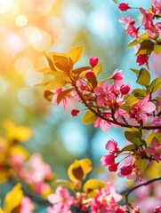 spring blossom background
