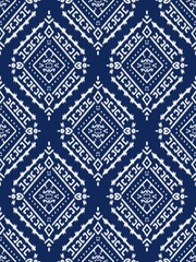 Geometric ethnic oriental traditional pattern.Figure tribal embroidery style.Design for background,wallpaper,clothing,wrapping,fabric,vector illustration